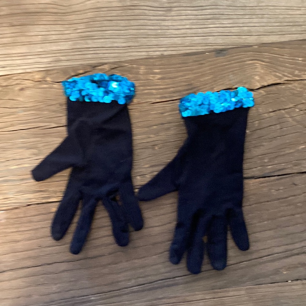 Girls dance costume gloves